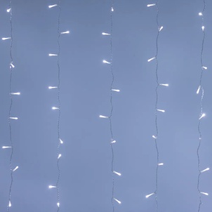Светодиодная гирлянда ARD-CURTAIN-HOME-1500x1500-CLEAR-144LED White (230V, 6W) (Ardecoled, IP20)