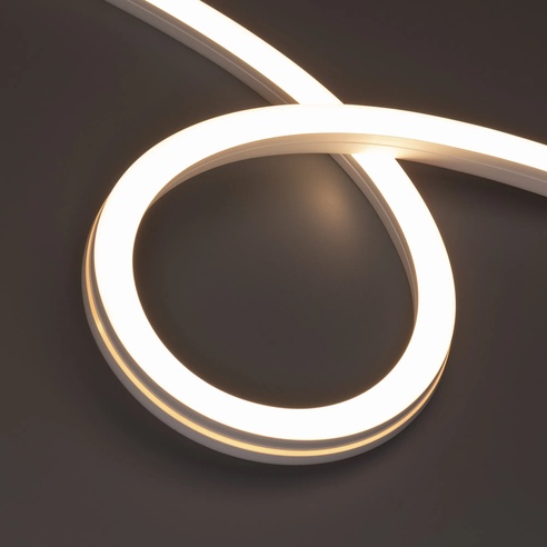 Лента светодиодная герметичная MOONLIGHT-SIDE-X280-16x16mm 24V Warm3000(10 W/m, IP67, 15m, wire x1) (Arlight, Вывод боковой, 5 лет)