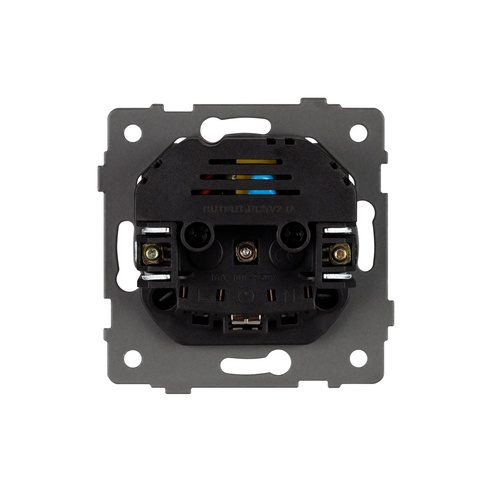 Механизм розетки с USB зарядкой SCT-MUAC-PL-GR-V (250V, 16A) (Arlight, -)