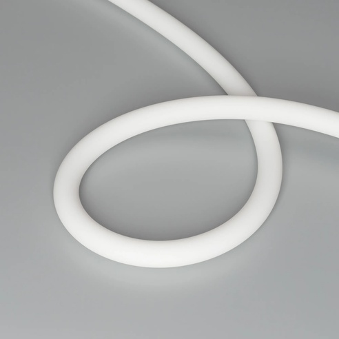 Лента светодиодная герметичная MOONLIGHT-TOP-A336-D18mm 24V Warm3000 360deg (14.4 W/m, IP65, 2835, 5m, wire x1) (Arlight, Вывод прямой, 3 года)