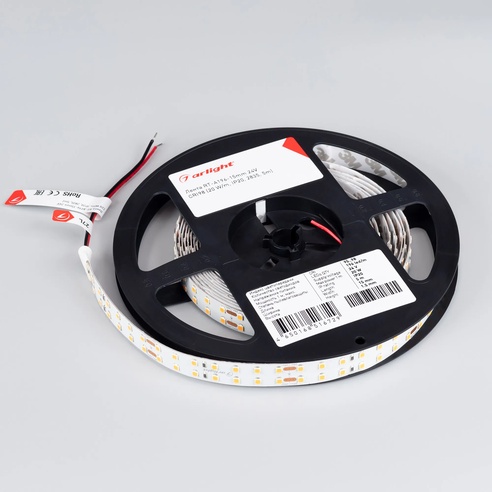Лента светодиодная RT-A196-15mm 24V White6000 (20 W/m, IP20, 2835, 5m) (Arlight, Открытый)