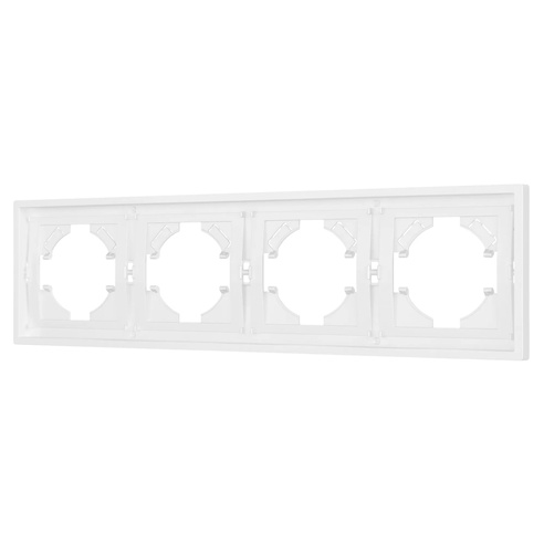 Рамка пластиковая FRM-TENDO-PL-4-WH (Arlight, -)