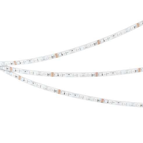Лента светодиодная SPI-RZ-F60-6mm 12V RGB-PX1-BPT (7 W/m, IP20, 3535, 5m) (Arlight, -)