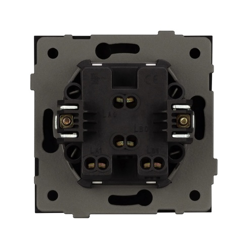 Механизм выключателя управления шторами SWT-TENDO-MKR2-PL-BK (230V, 10A) (Arlight, -)