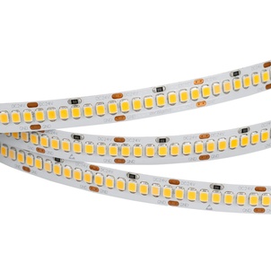 Лента светодиодная RT 2-5000 24V White5500 10mm (2835, 252 LED/m, LUX) (Arlight, 10 Вт/м, IP20)