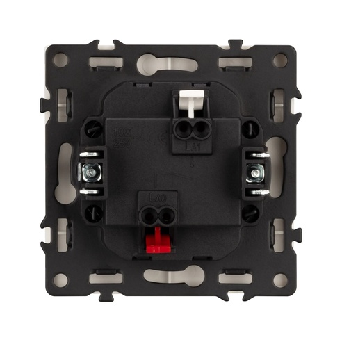 Механизм звонкового выключателя SWT-NOBE-MKR1-SFPL-L-GD (230V, 10A) (Arlight, -)