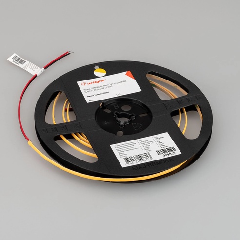 Лента светодиодная COB-X480-4mm 24V Warm3000 (4 W/m, IP20, CSP, 5m) (Arlight, -)