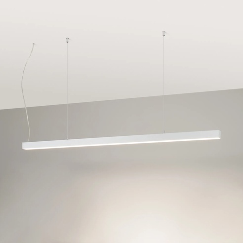 Профиль LINE-S-5050-2500 WHITE (Arlight, Алюминий)