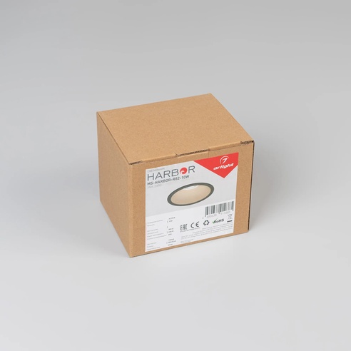 Светильник MS-HARBOR-R82-10W Warm2700 (BK, 50 deg, 230V) (Arlight, IP20 Металл, 5 лет)