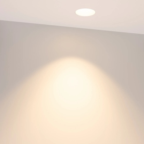 Светильник MS-ARADO-TRIMLESS-R75-12W Warm3000 (WH-WH, 55 deg, 230V) (Arlight, IP20 Металл, 5 лет)