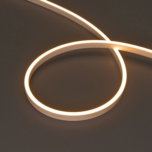 Лента светодиодная герметичная MOONLIGHT-SIDE-A120-06x12mm 24V Warm2300 (9.6 W/m, IP65, 5m, wire x2) (Arlight, Вывод прямой, 3 года)