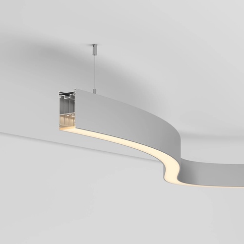 Профиль LINE-3560-BENT-SIDE-2000 ANOD (Arlight, Алюминий)