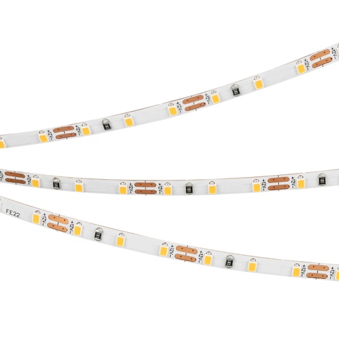 Лента светодиодная MICROLED-M120-3.5mm 12V Warm3000 (8.3 W/m, IP20, 2216, 3m) (Arlight, узкая)