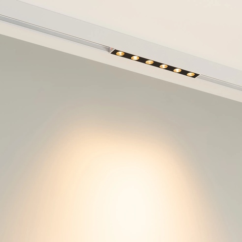 Светильник MAG-DOTS-25-L200-6W Warm3000 (WH, 30 deg, 24V) (Arlight, IP20 Металл, 3 года)