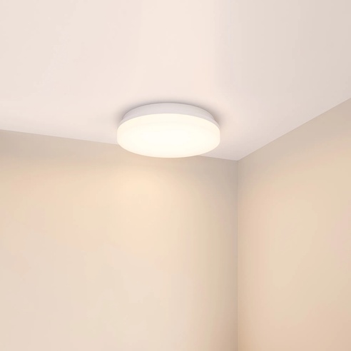 Светильник CL-BOUWER-MOTION-R400-30W Day4000-MIX (WH, 110 deg, 230V) (Arlight, IP54 Пластик, 5 лет)