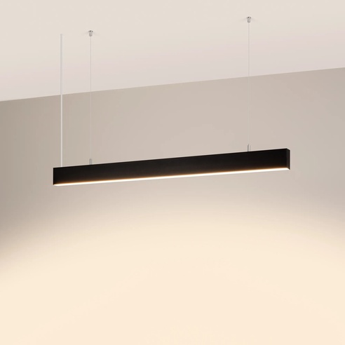 Профиль LINE-S-3667-3000 BLACK  (Arlight, Алюминий)