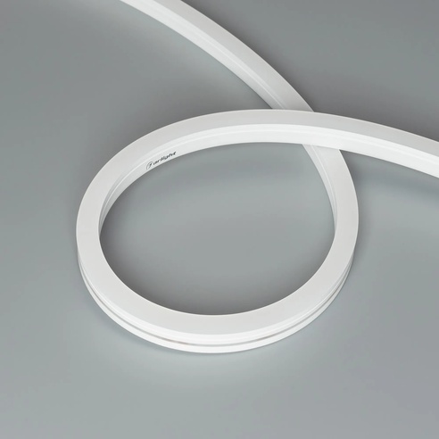 Лента светодиодная герметичная MOONLIGHT-SIDE-GM192-12x17mm 24V RGBW-Day (14.4 W/m, IP67, 5m, wire x2) (Arlight, Вывод боковой, 3 года)