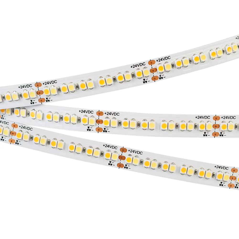 Лента светодиодная RT 6-5000 24V White-MIX 4x (3528, 240 LED/m, LUX) (Arlight, Изменяемая ЦТ) - изображение товара