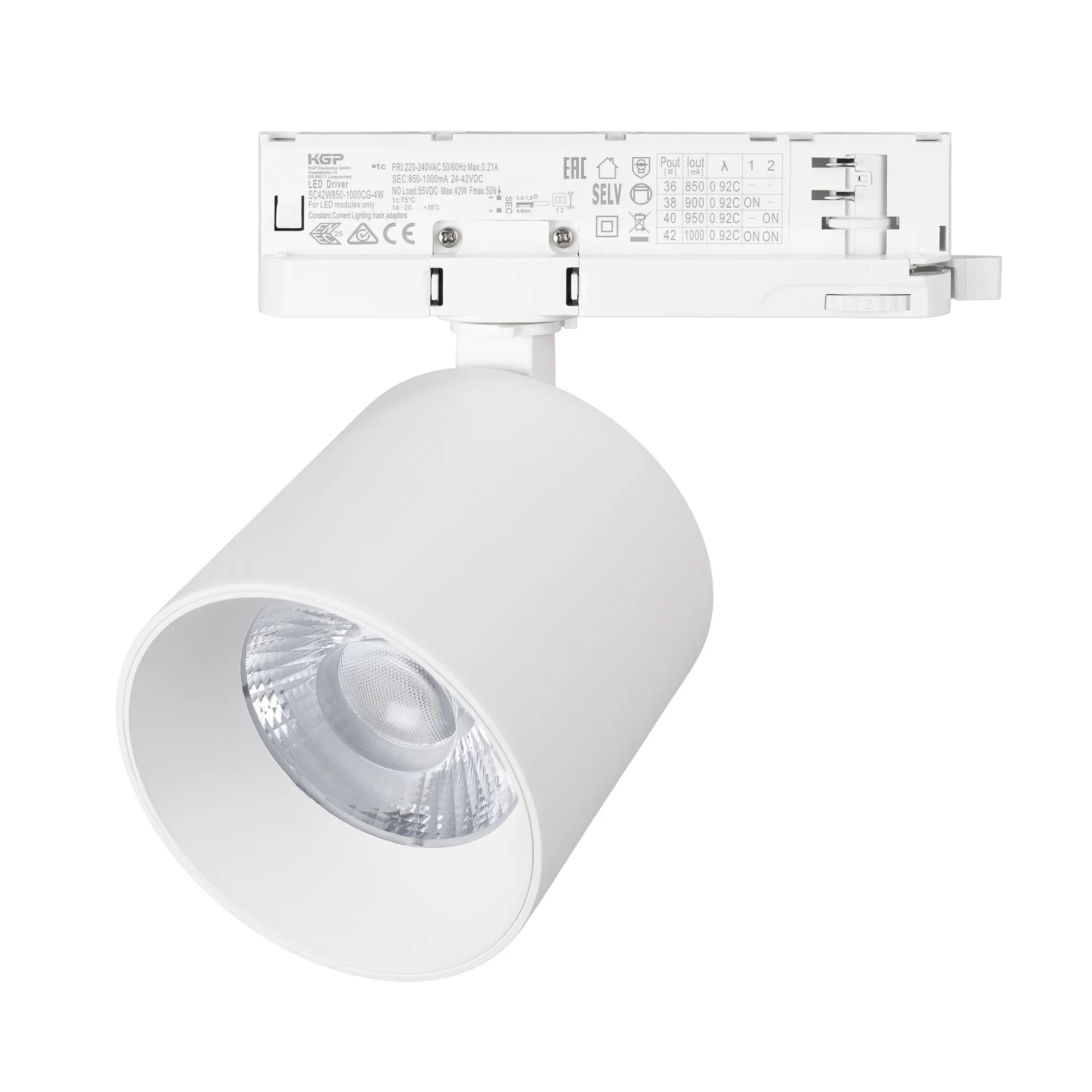 Светильник LGD-DYKE-4TR-R100-36W Day4000 (WH, 38 deg, 230V, TRIAC) (Arlight, IP20 Металл, 5 лет) - изображение товара