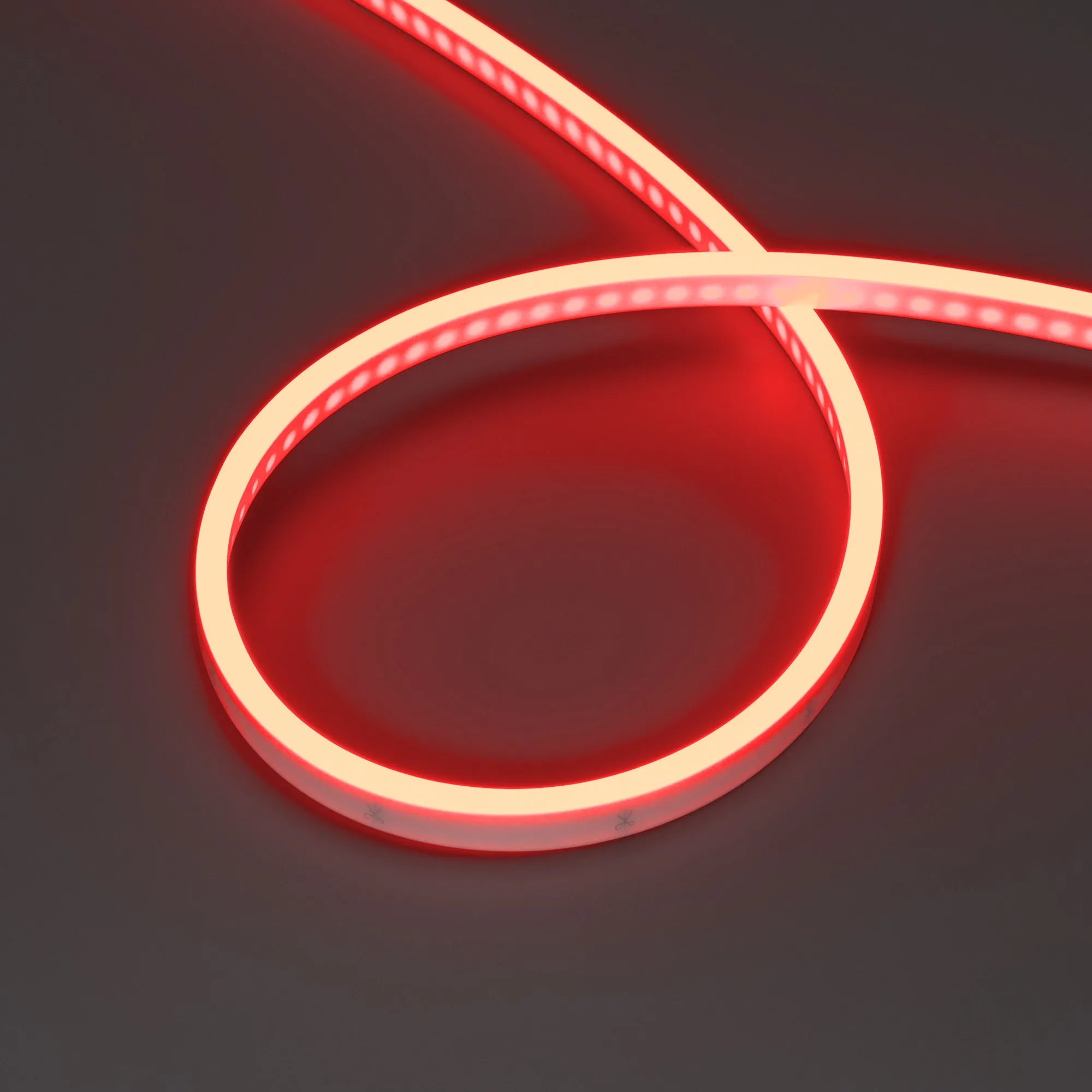 Лента герметичная WAVE-SIDE-PU-H120-06x12mm 24V RGB (8 W/m, IP68, 5m, wire x2) (Arlight, Вывод боковой, 3 года) - изображение товара