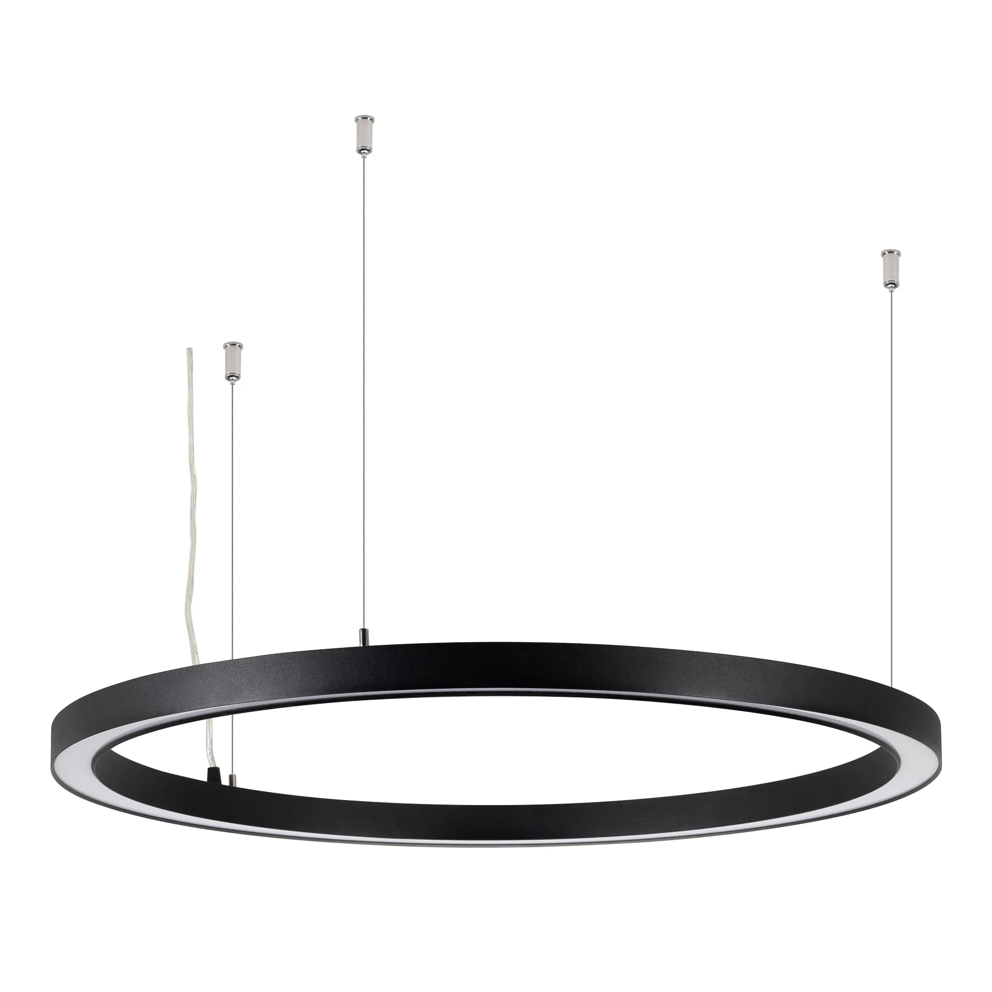 Светильник SP-CIRCLE-HANG-O3535-D1000-60W Day4000 (RAL9005, 120 deg, 230V) IP40 LED (Arlight, Алюминий) - изображение товара