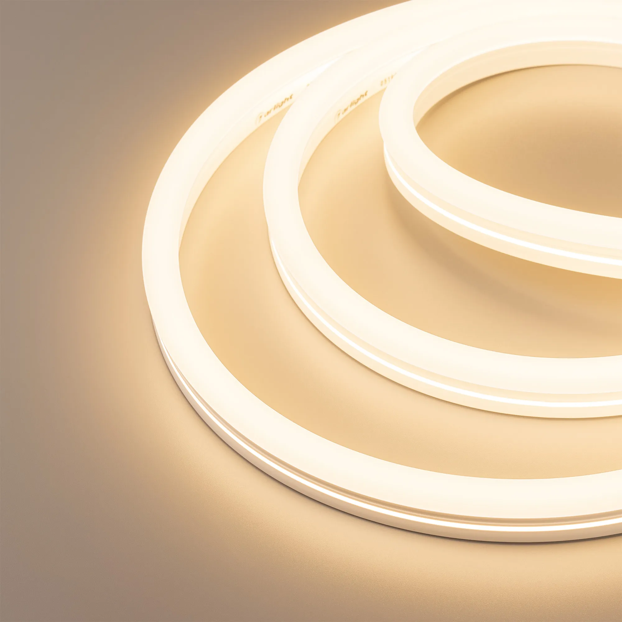 Лента герметичная MOONLIGHT-SIDE-X336-12x24mm 230V Warm2700 (11 W/m, IP65, 50m, wire x1) (Arlight, Грибовидная форма) - изображение товара