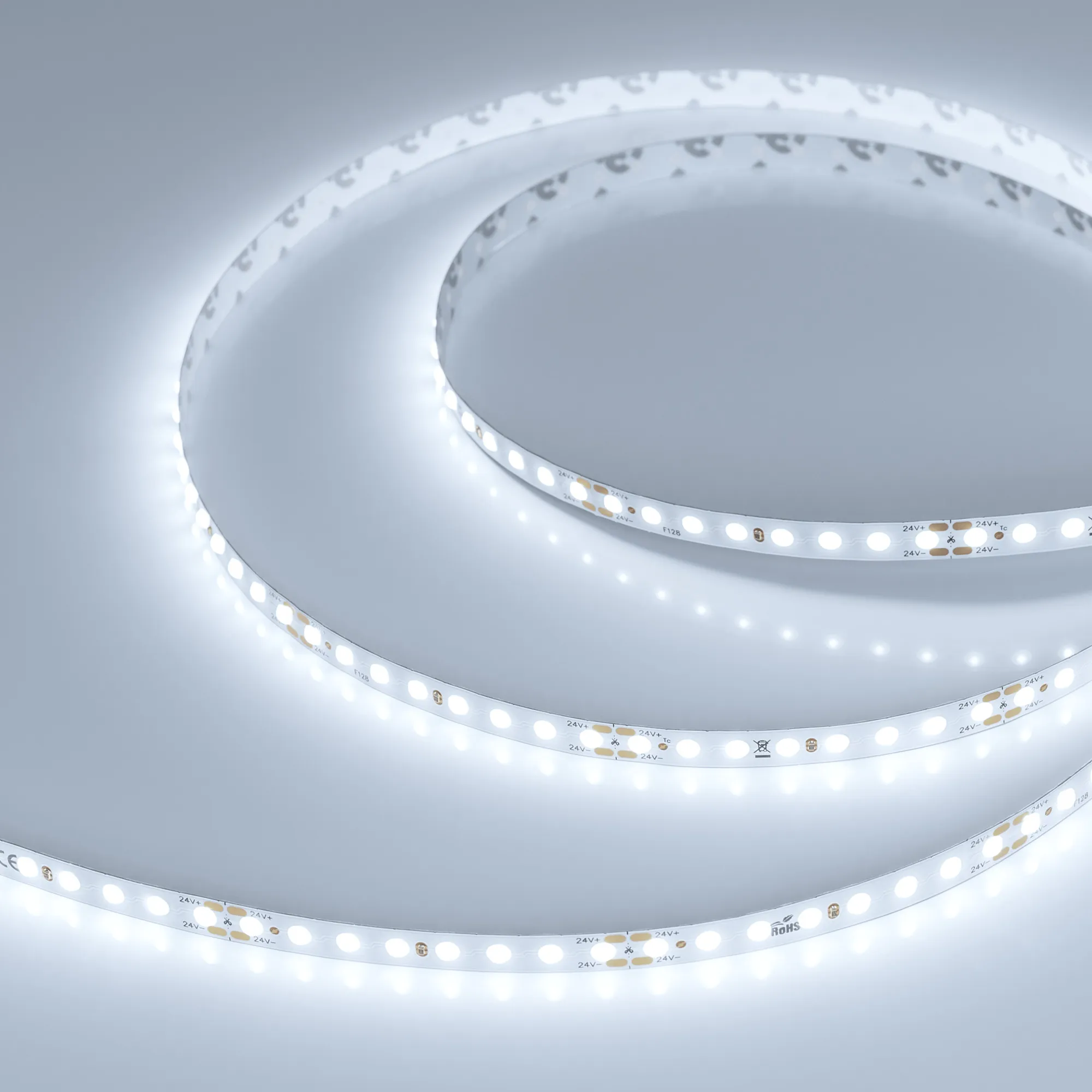 Лента светодиодная DOT-X128-8mm 24V White6000 (11 W/m, IP20, 5m) (Arlight, Открытый)