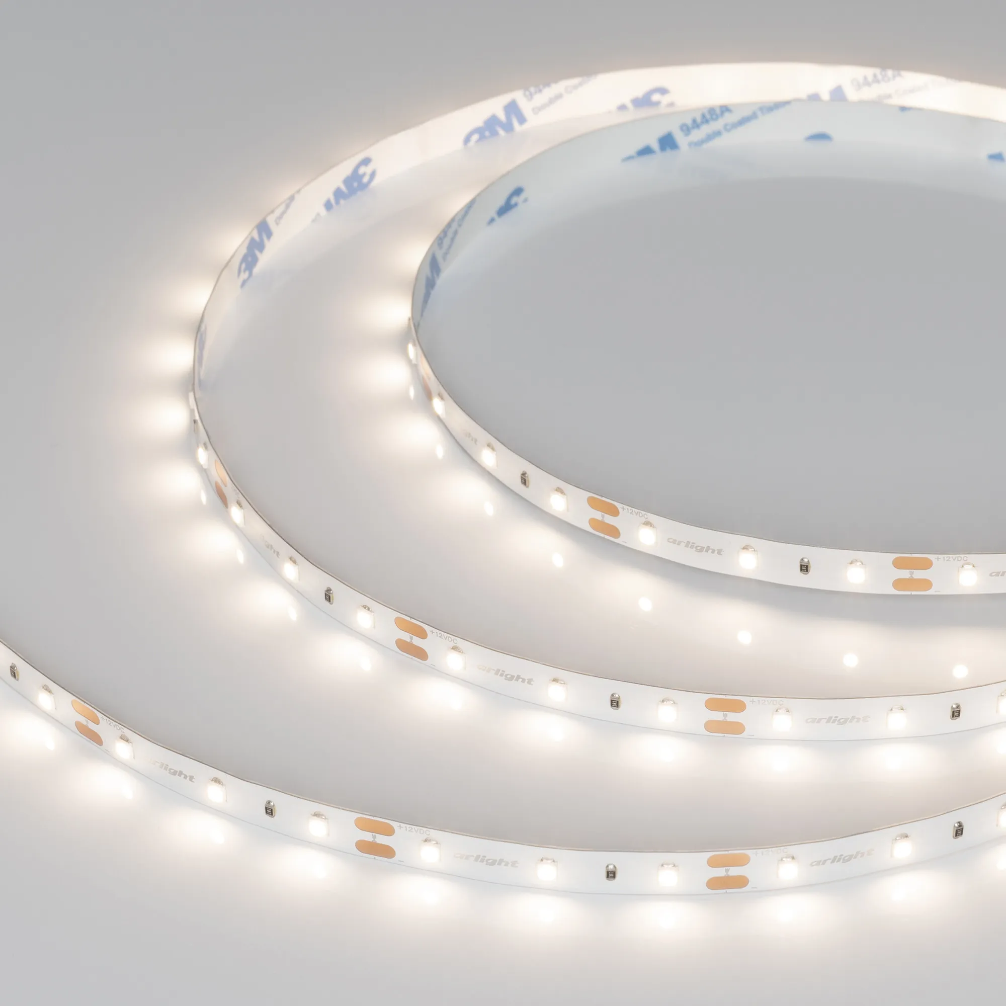 Лента светодиодная NT-A60-8mm 12V Day4000(4.8 W/m, IP20, 3528, 5m) (Arlight, Открытый) - изображение товара