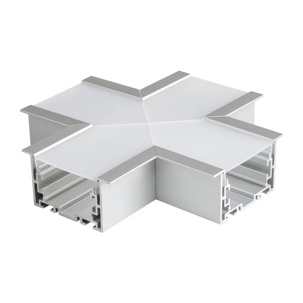 Угол S2-LINIA69-F-X90 крестовой (Arlight, Металл) - изображение товара