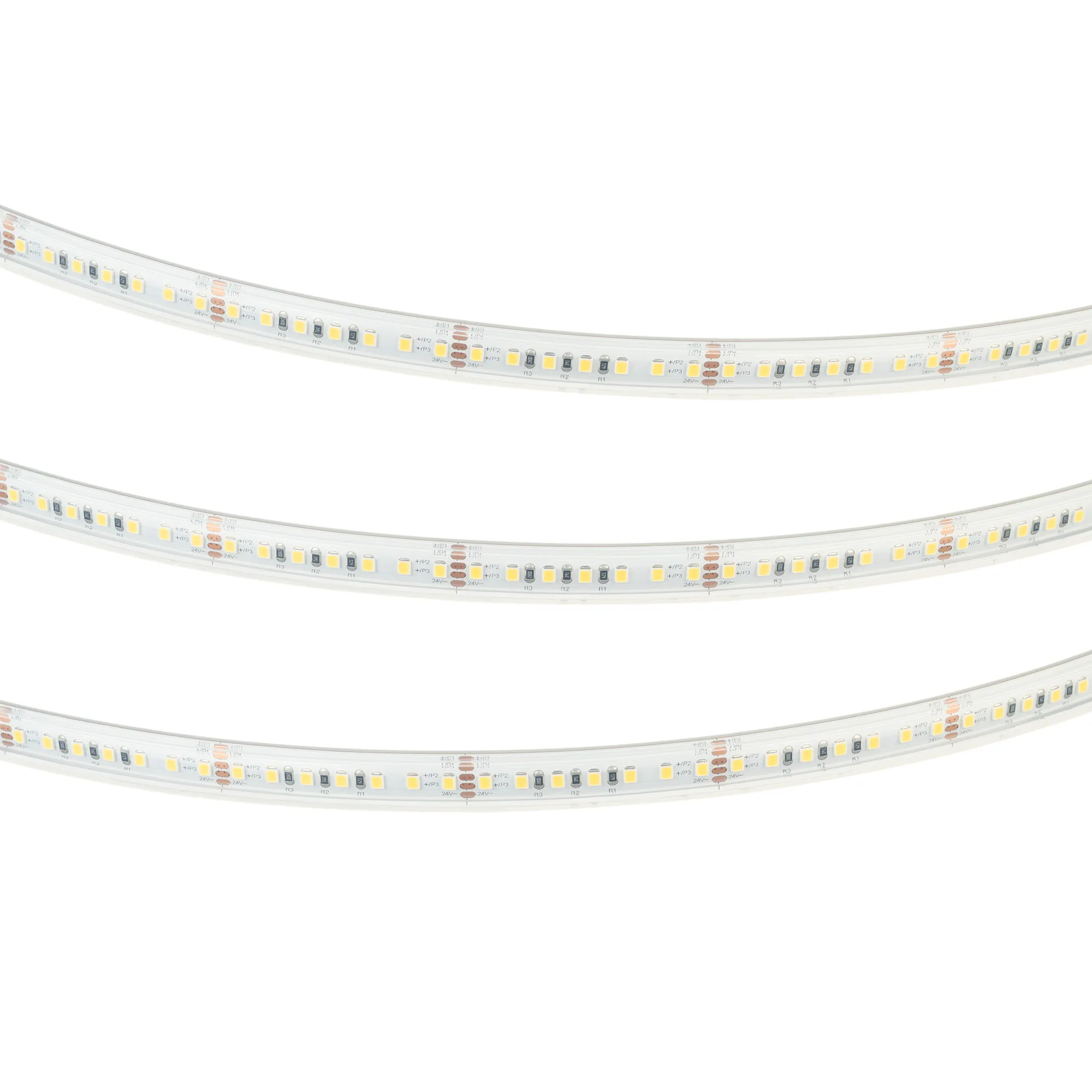 Лента герметичная RTW-PS-A140-12mm 24V Warm3000 (4-18 W/m, IP67, 5m) (Arlight, CRI>90) - изображение товара