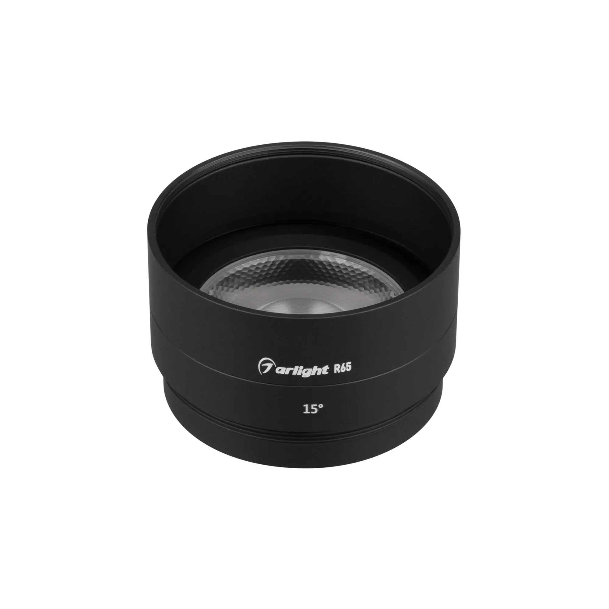 Насадка с фиксированным углом LGD-ARTIFACT-LENS-R65 (BK, 15 deg) (Arlight, Металл)