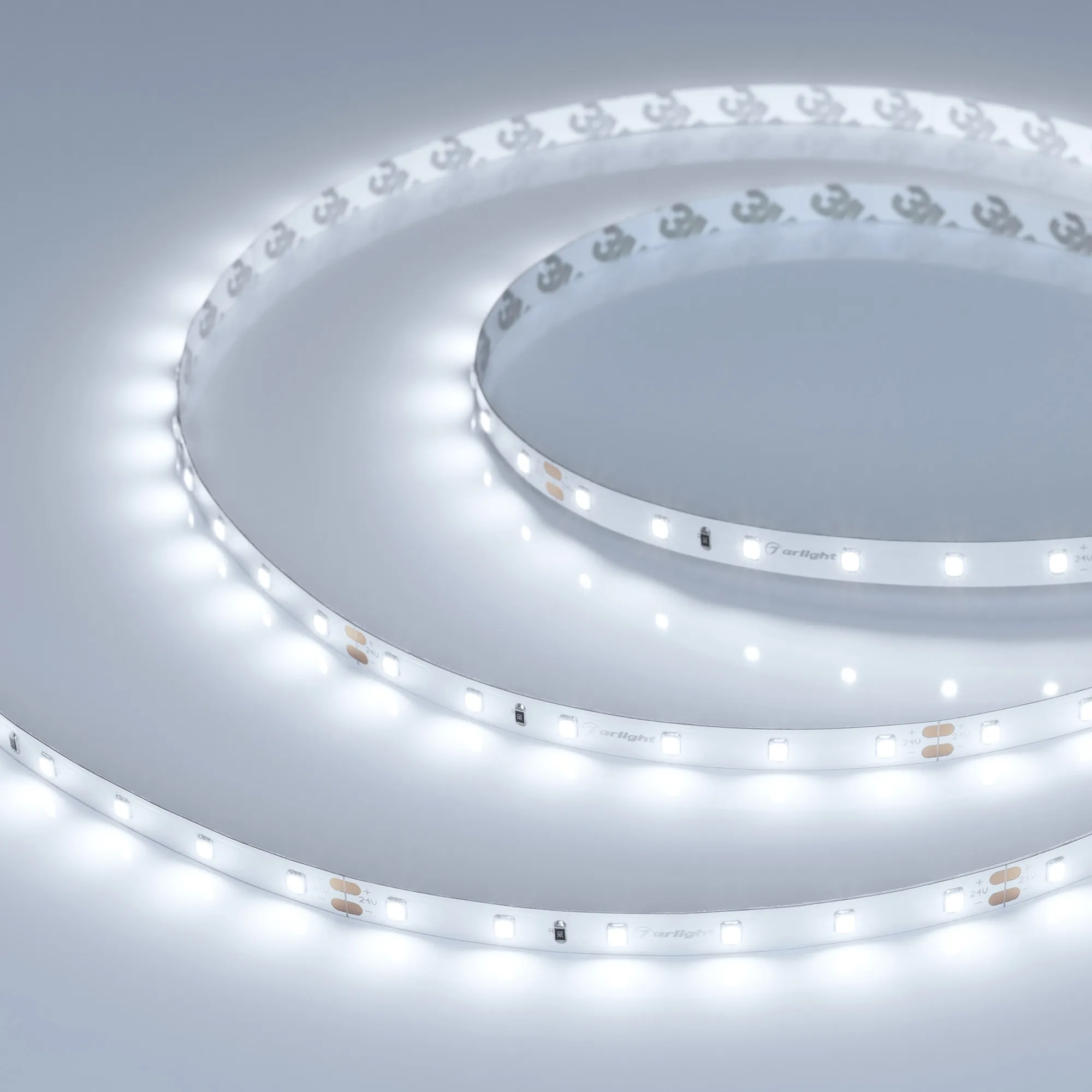 Лента светодиодная UL-A60-8mm 24V White6000 (4.8 W/m, IP20, 5m) (Arlight, 7 лет) - изображение товара